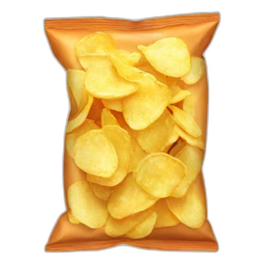 Chips lays sticker
