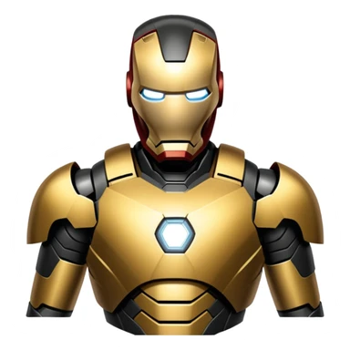 james rhodes black iron man from  from civil war sticker