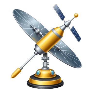 GPS-satellite system sticker