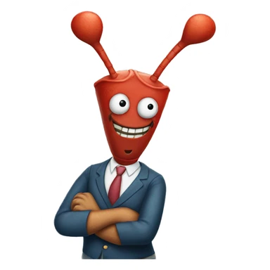 mr krabs sticker