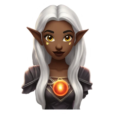 "Technomancy is the use of magic or mystical powers to control and manipulate technology” + "It's kind of like cyberpunk magic or how in some games, characters hack into systems using magic." 🖥️⚡🧙‍♂️ Make a ancient vampire technomancy goddess sticker