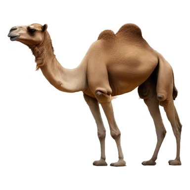 camel on deset sticker