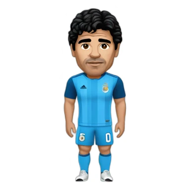Diego Armando Maradona sticker