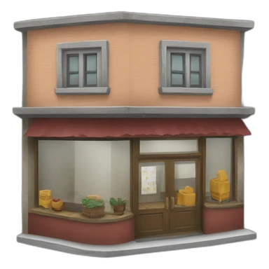 magasin d'habitation sticker