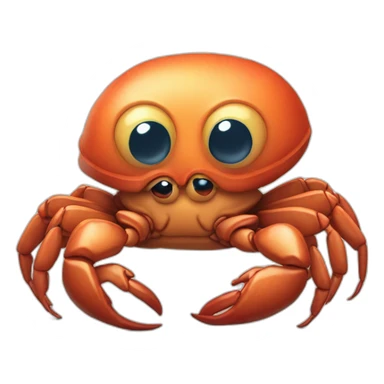 depressed-crab-because-it-has-to-code-go sticker