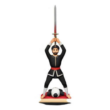 16th century execution letter india sticker