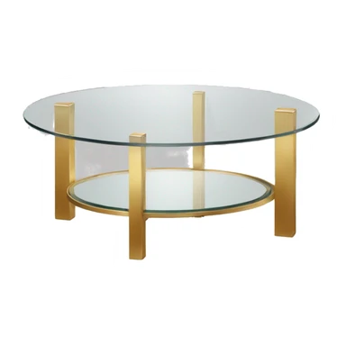 Golden-band-glass-coffee-table sticker