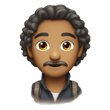 tengo pelo chino, morena, ojos rasgados, labios grandes, pecosa, y cab sticker