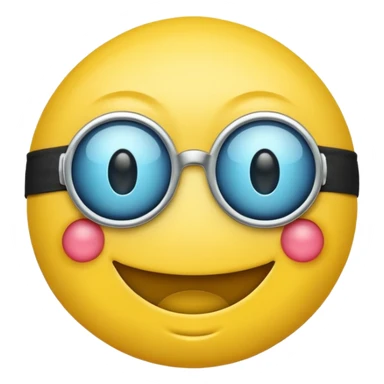 Smiley with an eyepatch sticker