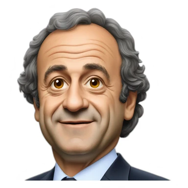 michel platini sticker