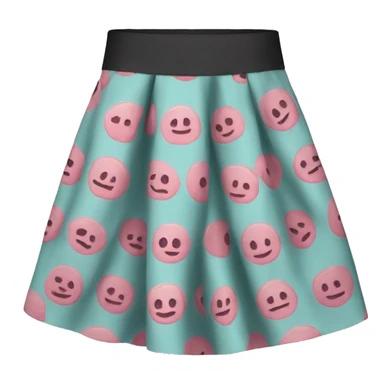 Sock hop skirt sticker