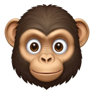 Chimpanzee sticker