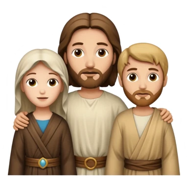 jesus mary joseph sticker