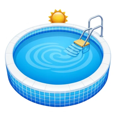 piscina sticker