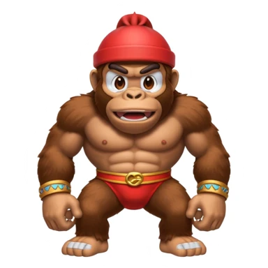 donkey kong making 👌 sticker
