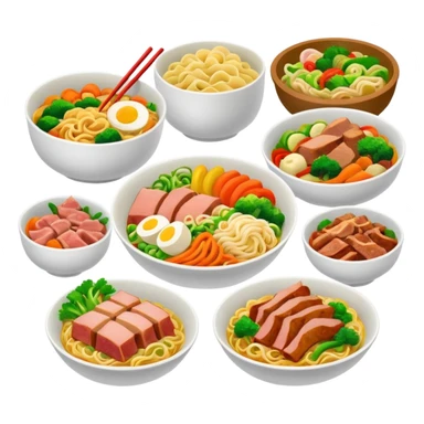 delivery food sticker