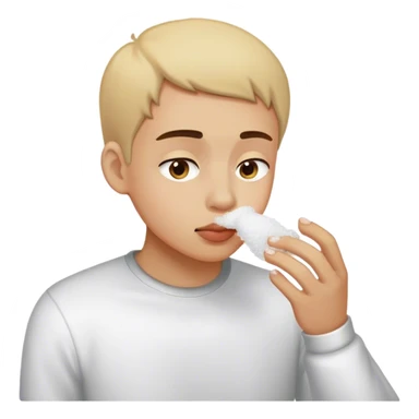 Sniffing salt sticker