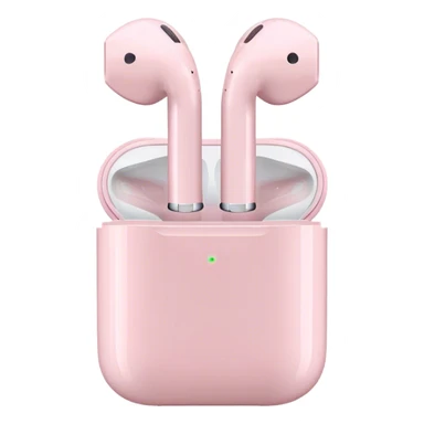 Light Pink AirPods sticker