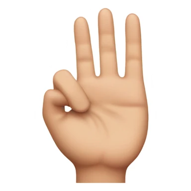 Middle finger while blushing sticker