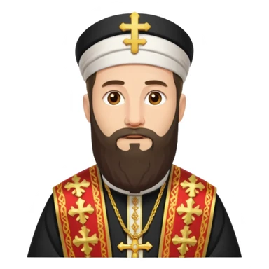 the Orthodox priest sticker