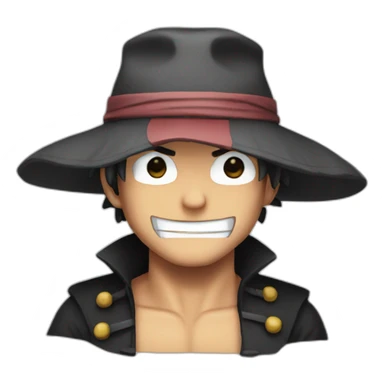 One piece shanks sticker