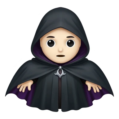 Shadowy Phantom with Cloak sticker