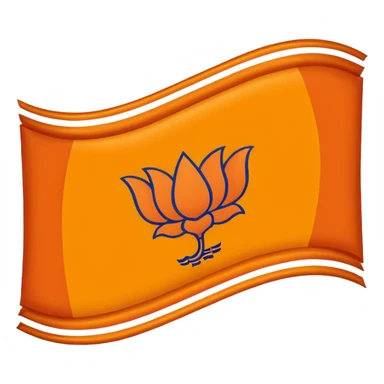 BJP FLAG sticker