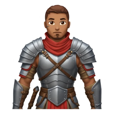ESO male redguard warrior sticker