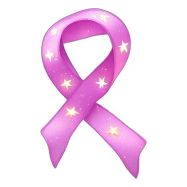 twinkle ribbon sticker