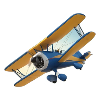 Aerobatic sticker