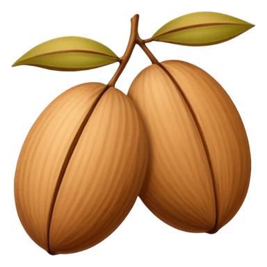 Almond sticker