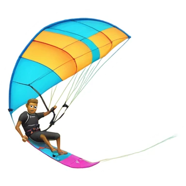 kite surf sticker