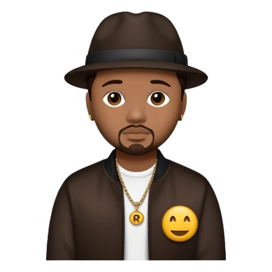 The-Dream, R&B Singer (b.1977) with dark brown hair sticker