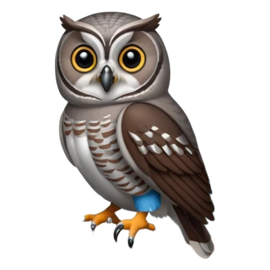 Northern Hawk-Owl Forest sticker
