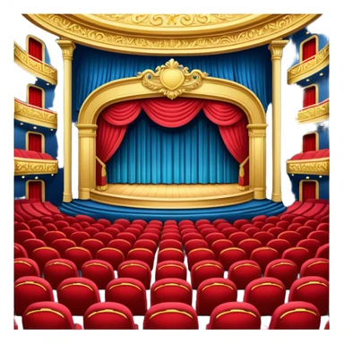 Concert theater sticker