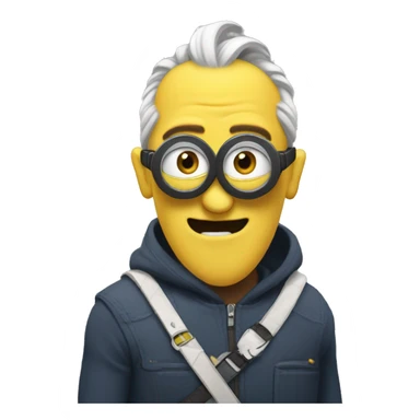 gigachad minion sticker