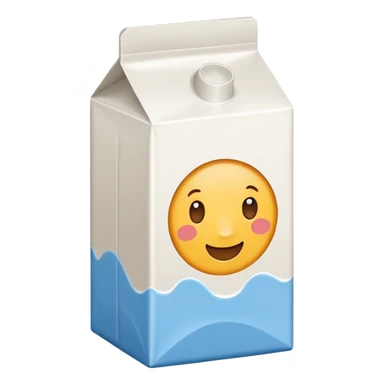 Milk carton sticker