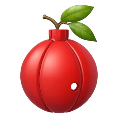 i want to create an emoji of grenade fruit sticker