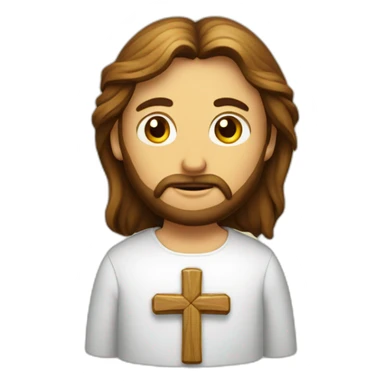 coeur de jésus et croix sticker