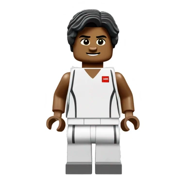 roger federer lego full body sticker