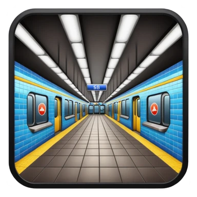 subway station sticker