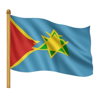 Amhara region flag sticker