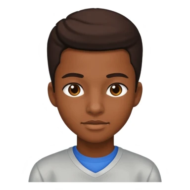 American black highschool student sticker