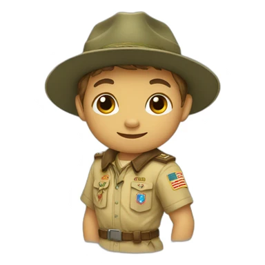 Scout cub sticker
