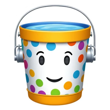 Bucket head Sprunki  sticker
