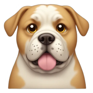 Morbidly Obese dog sticker