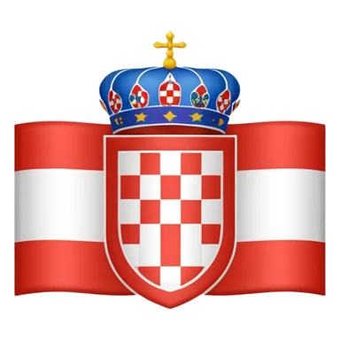 Croatia flag sticker