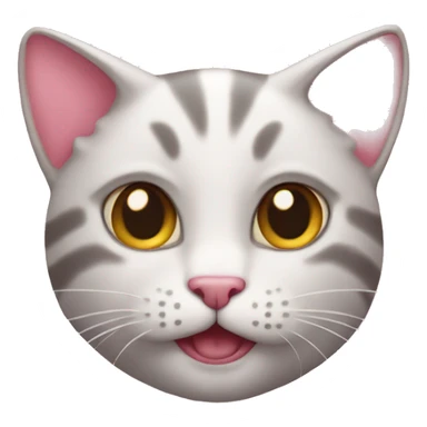 pinky sweet cat sticker