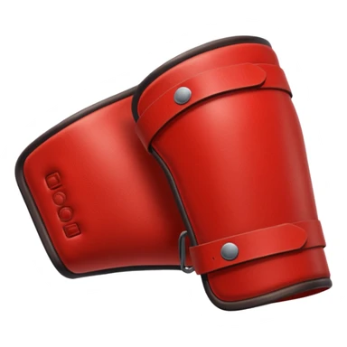 elbow guard red sticker