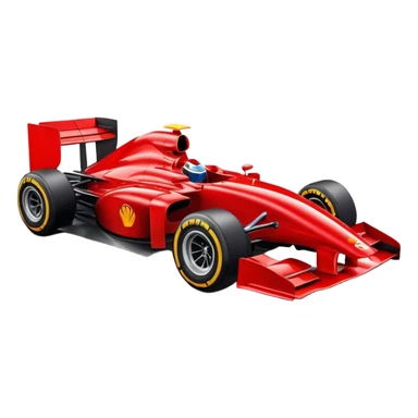 F1 car sticker